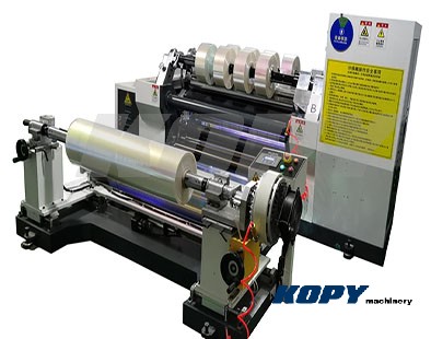 Horizontal precise paper film and foil slitting machine