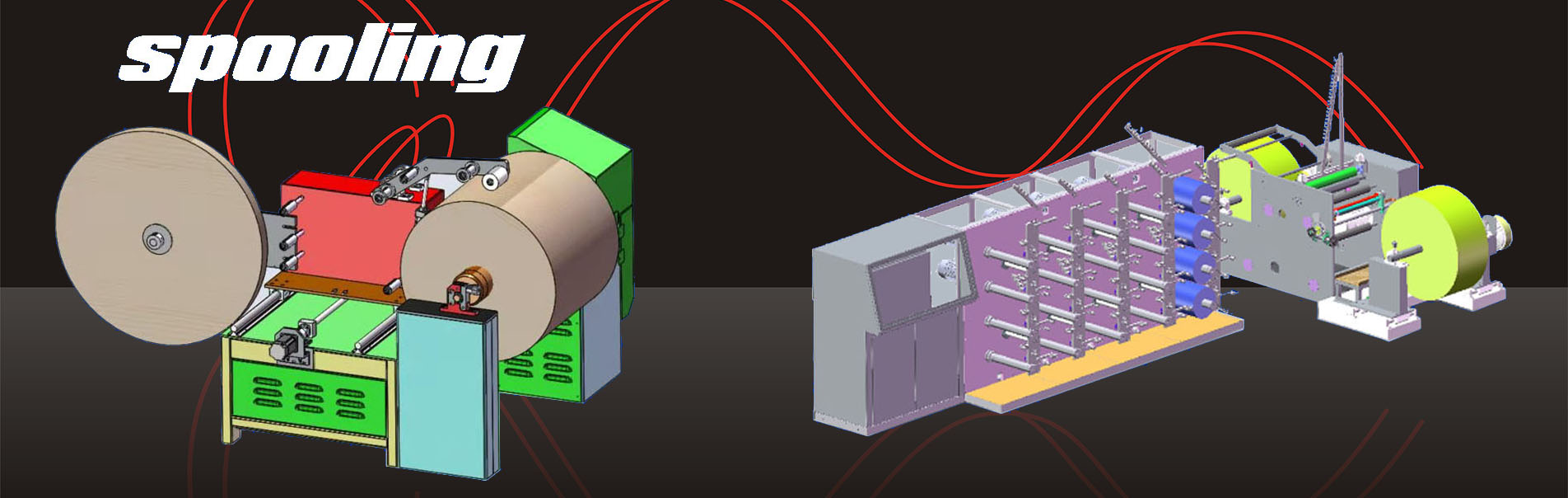 traverse winding machine