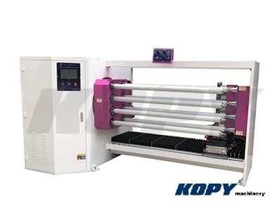 eight shafts automatic film coils cutting machine