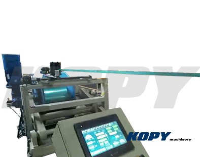 coated steel tape spool winding machine