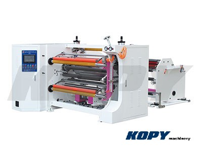 vertical type paper tape film slitting machine